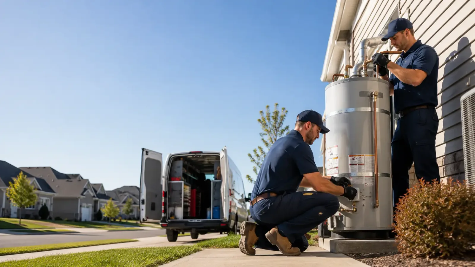 Water Heater Installation in West Farmington, OH